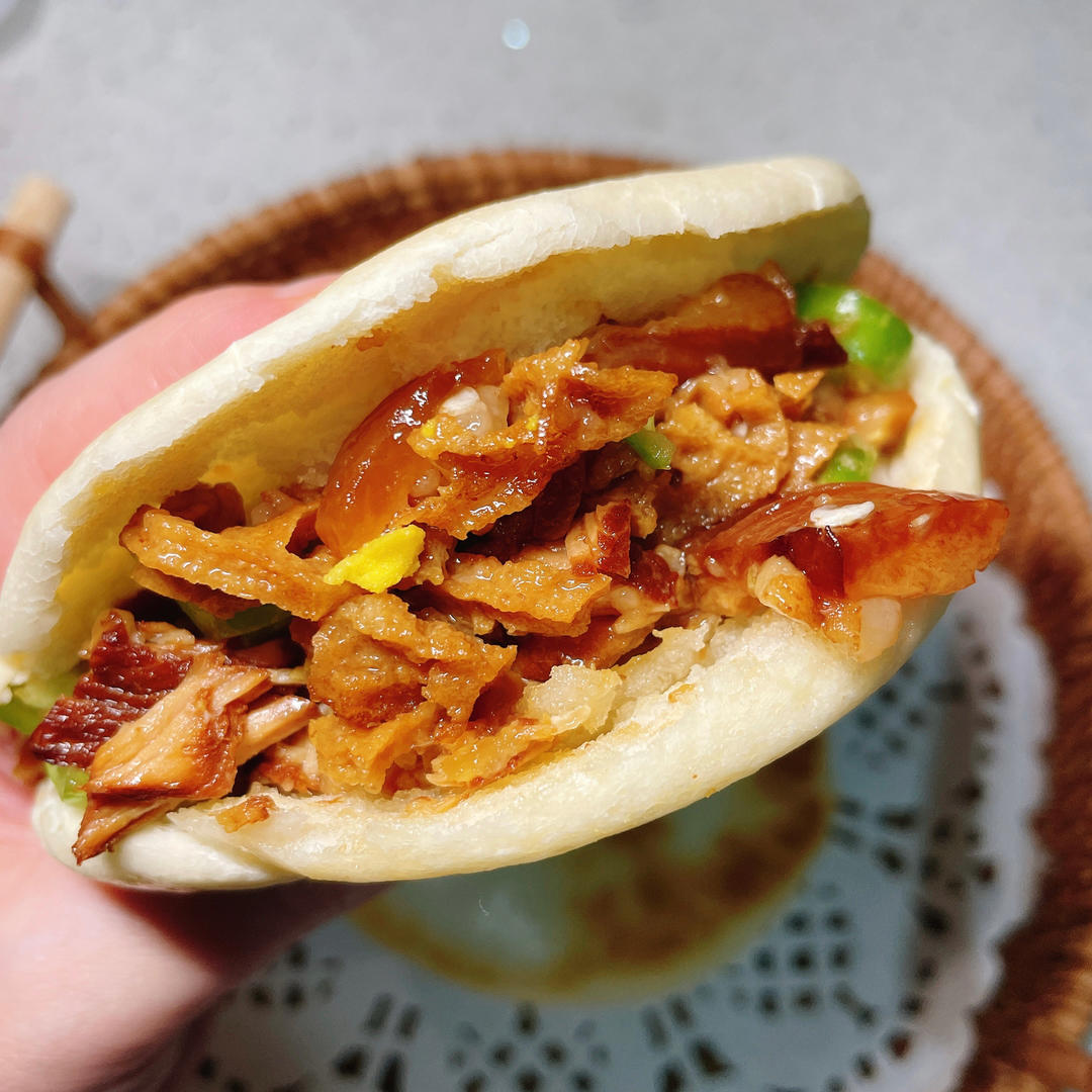 肉夹馍(白吉馍的制作)