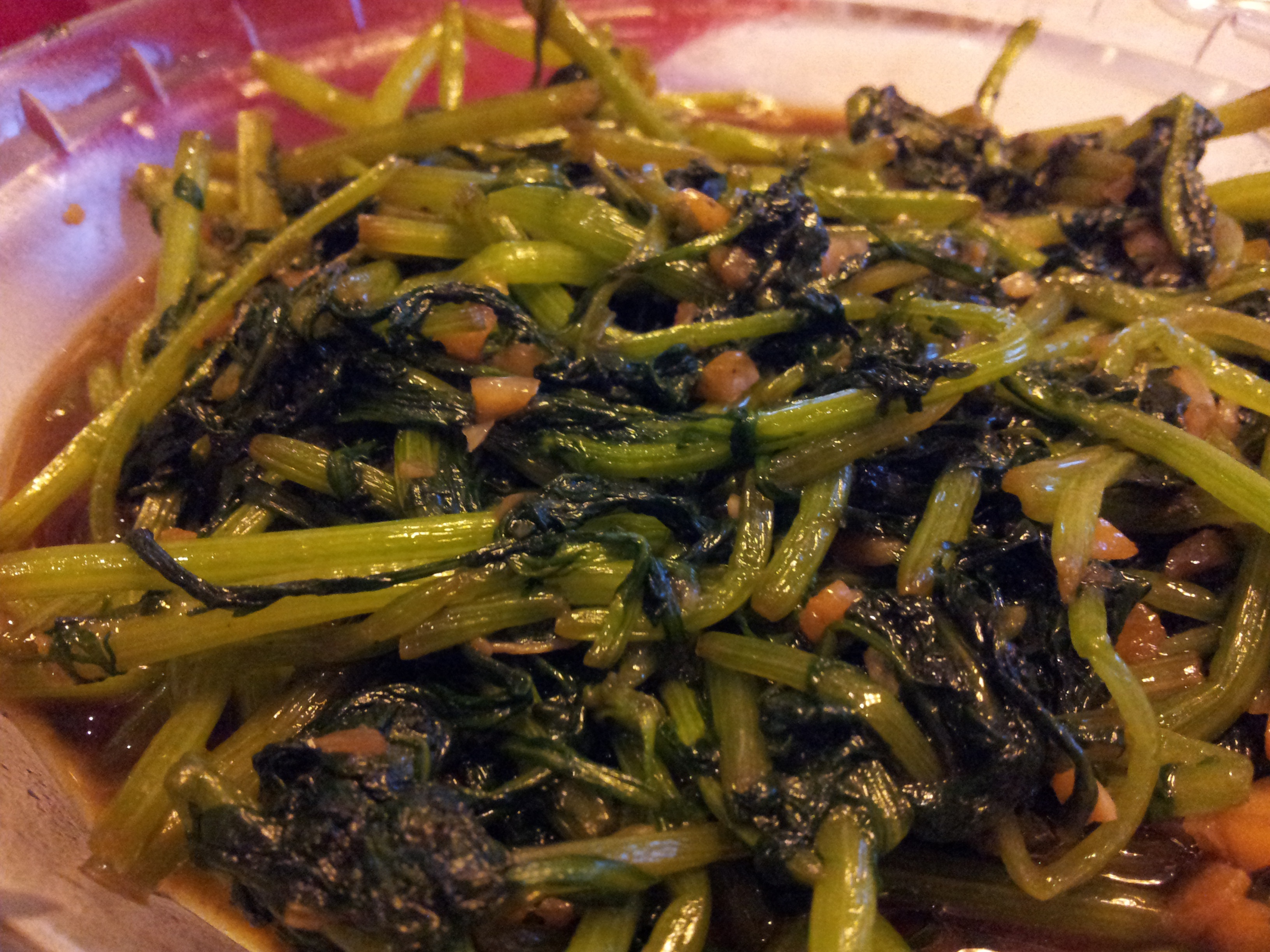 清炒茼蒿