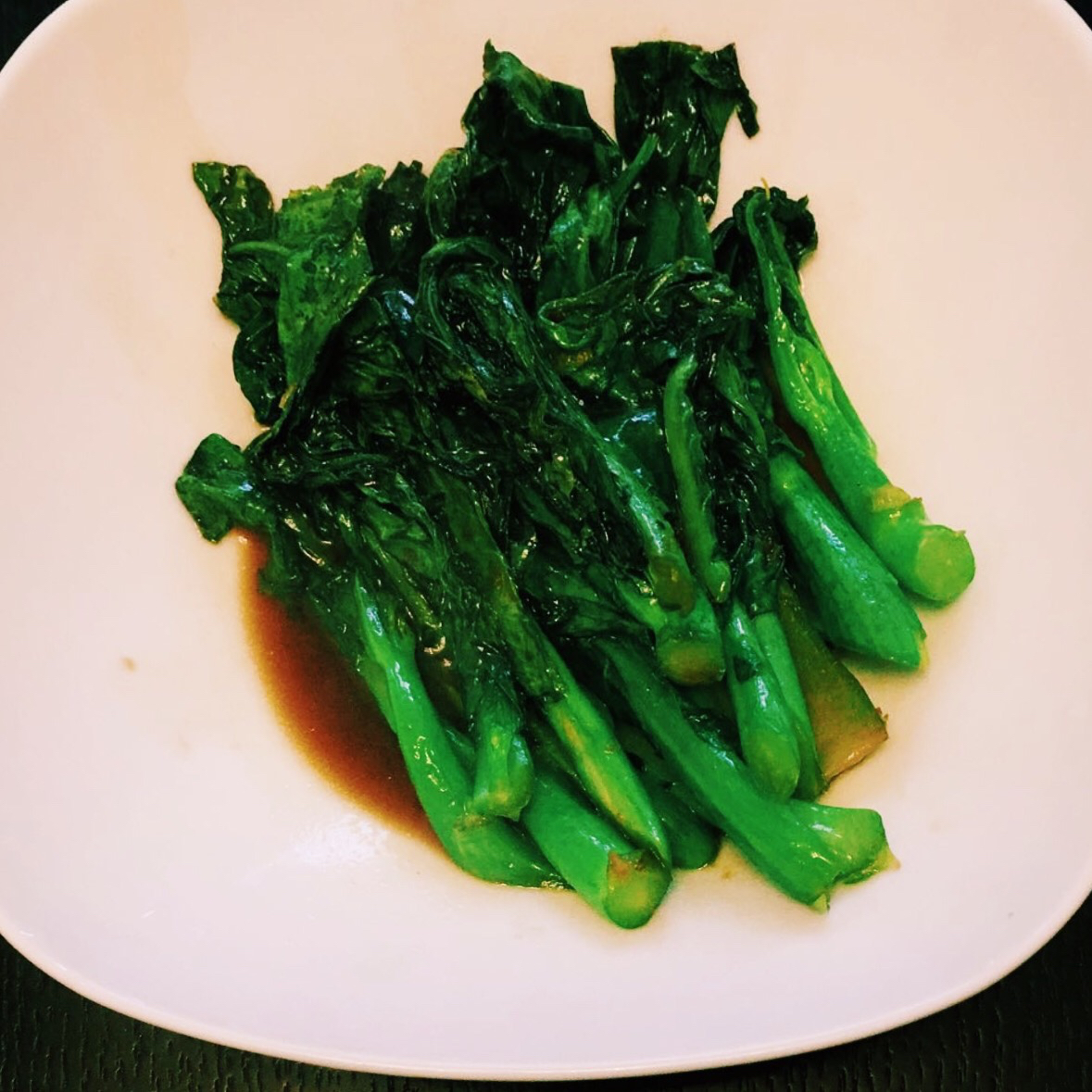 白灼芥蓝