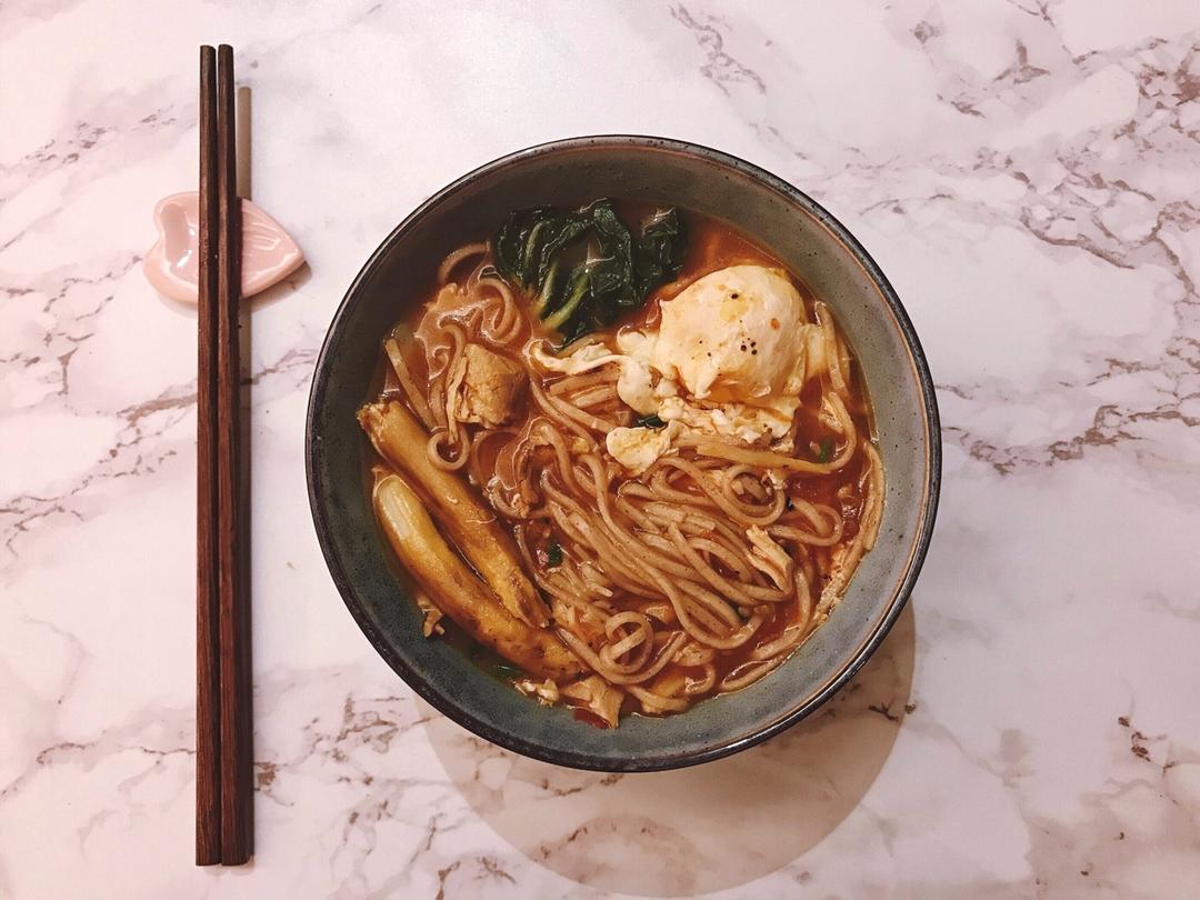 虾仁西红柿热汤面丨健康·三餐<好好吃饭8>