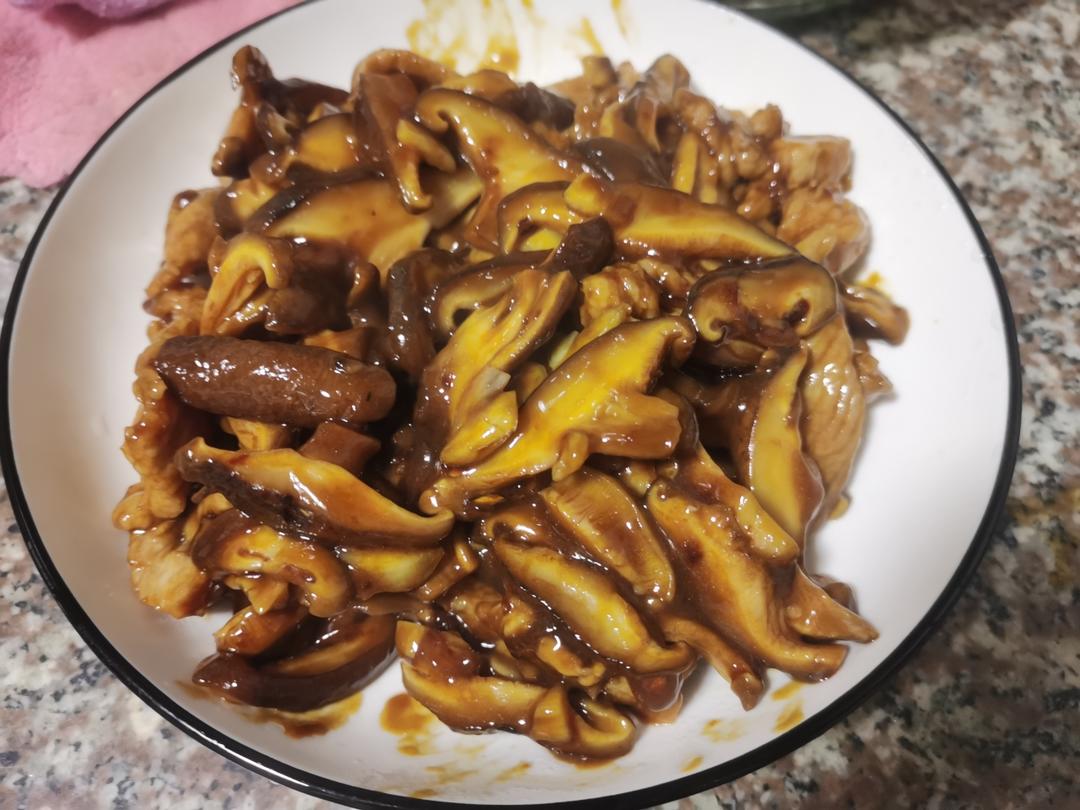 耗油香菇炒肉