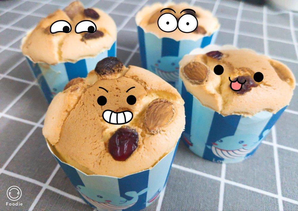 不回缩杯子蛋糕cupcake