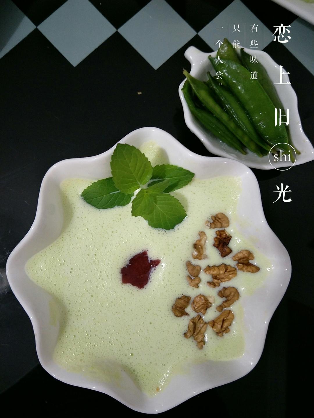 女人如烟666做的奶香豌豆羹