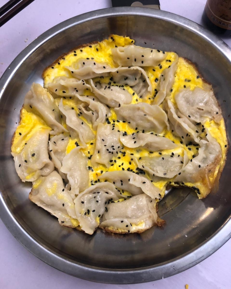 懒人快手抱蛋煎饺