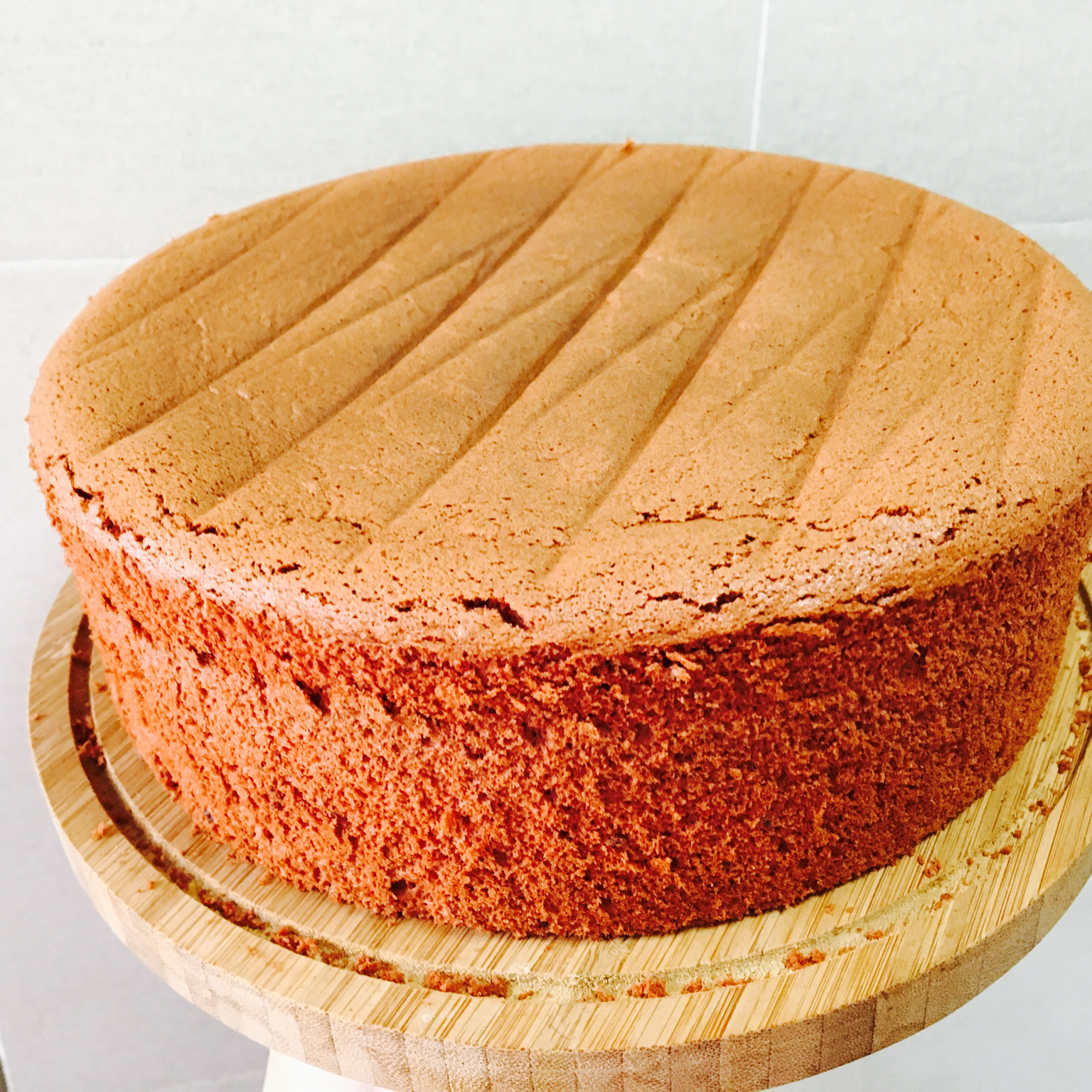 红丝绒戚风蛋糕（八寸）