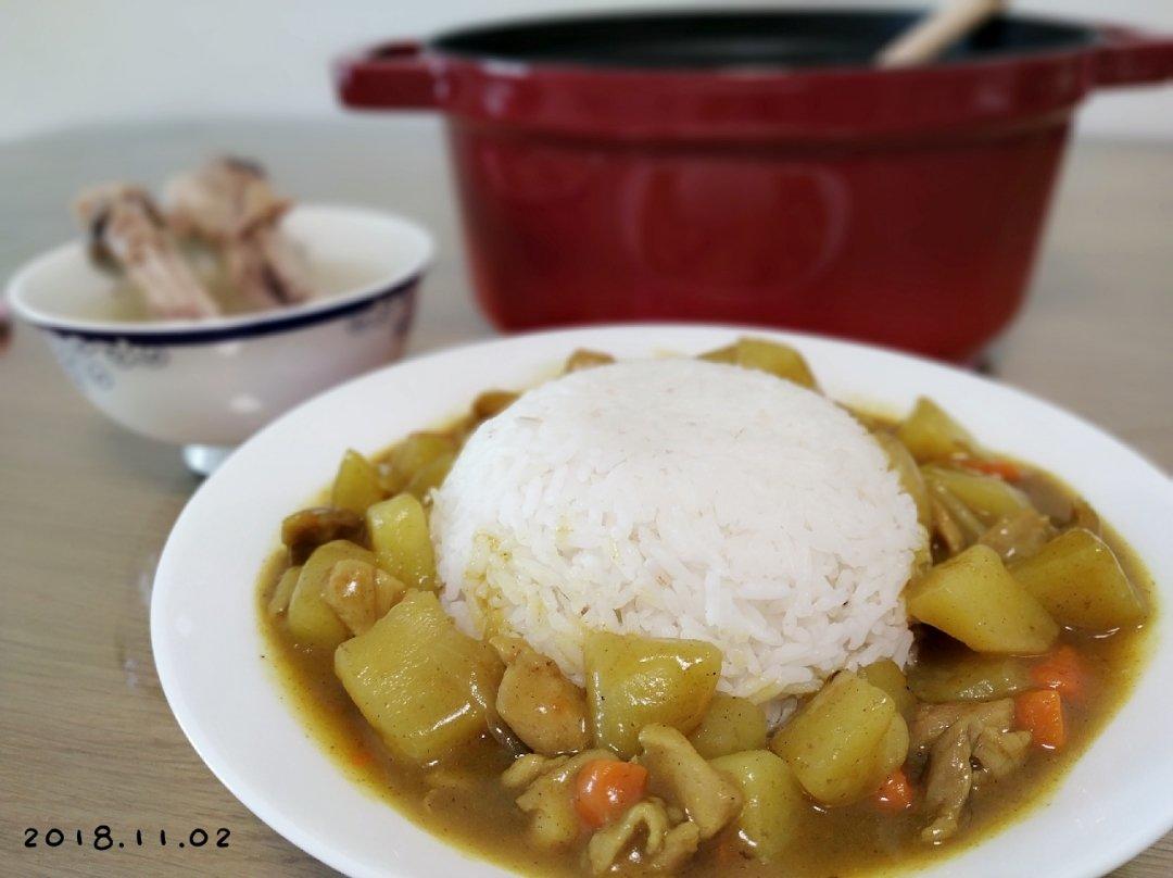 咖喱鸡饭