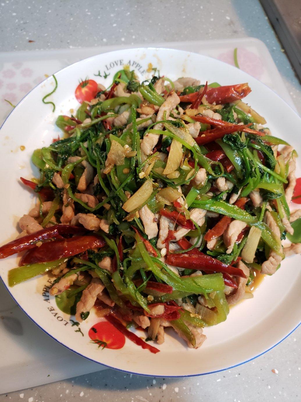 香辣肉丝