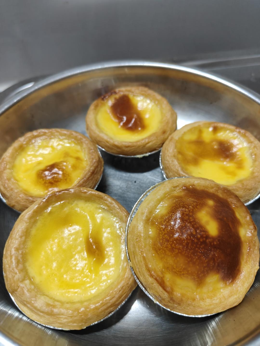 超嫩滑的葡式蛋挞(全蛋版)新手友好『秒杀KFC』