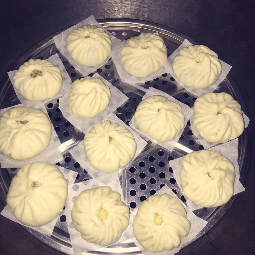 家庭手工肉馅大包子