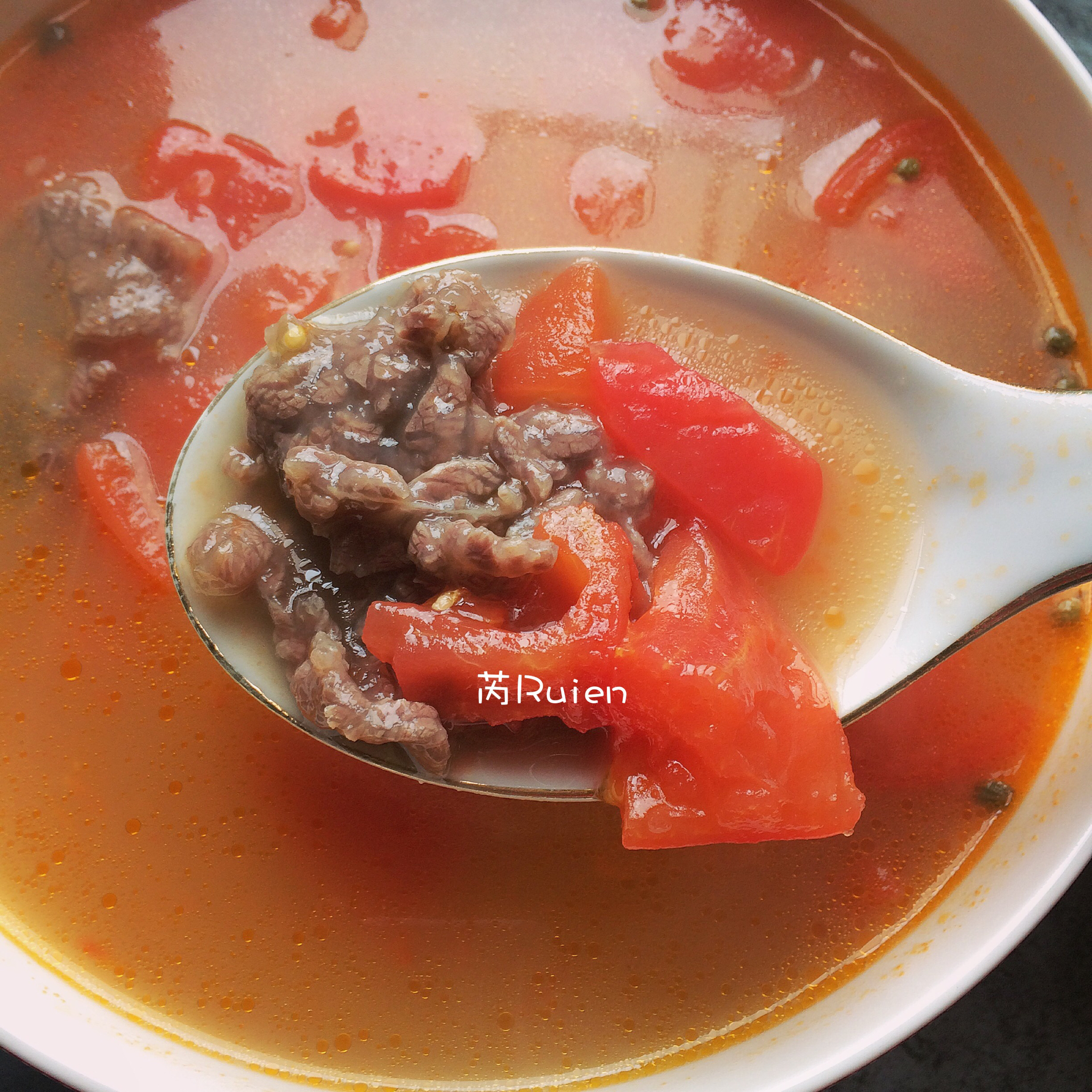 番茄牛肉汤