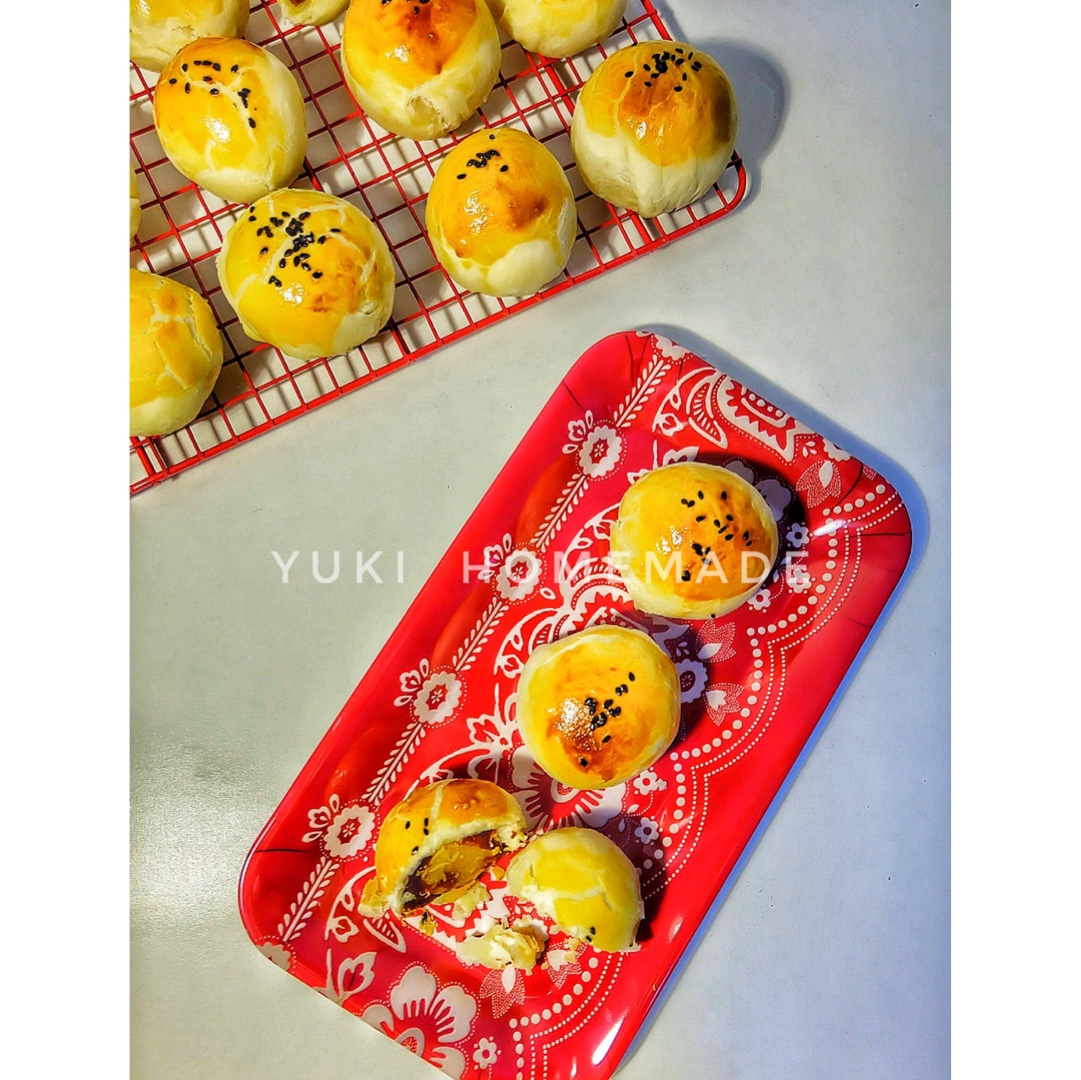 蛋黄酥&网红麻薯蛋黄酥---半圆天地盖包装调整方