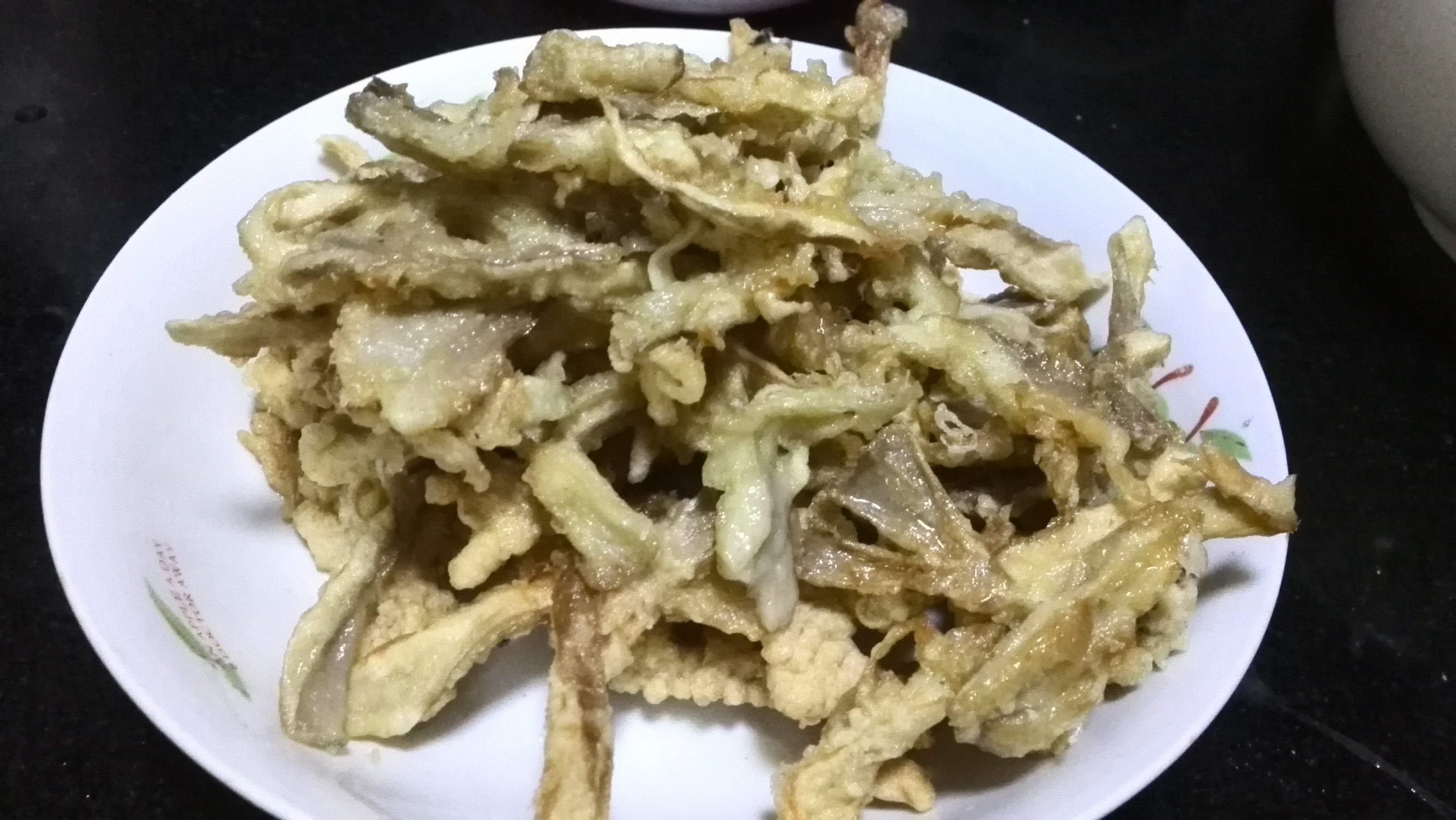 干炸蘑菇（家乡版）