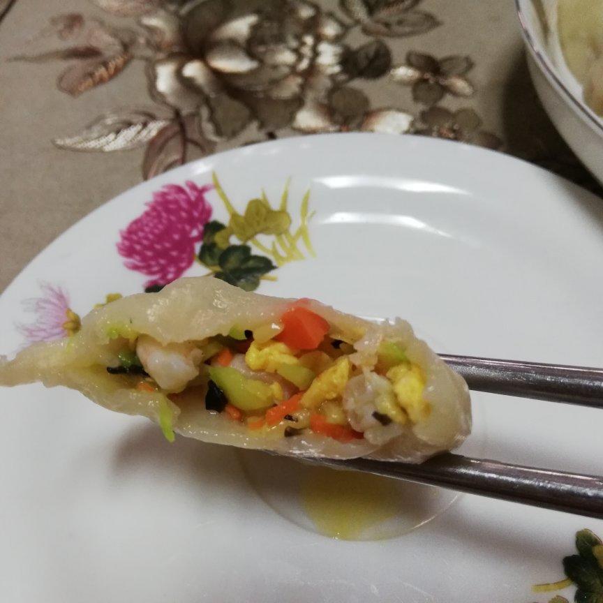 素饺子的极致美味 西葫芦鸡蛋饺子