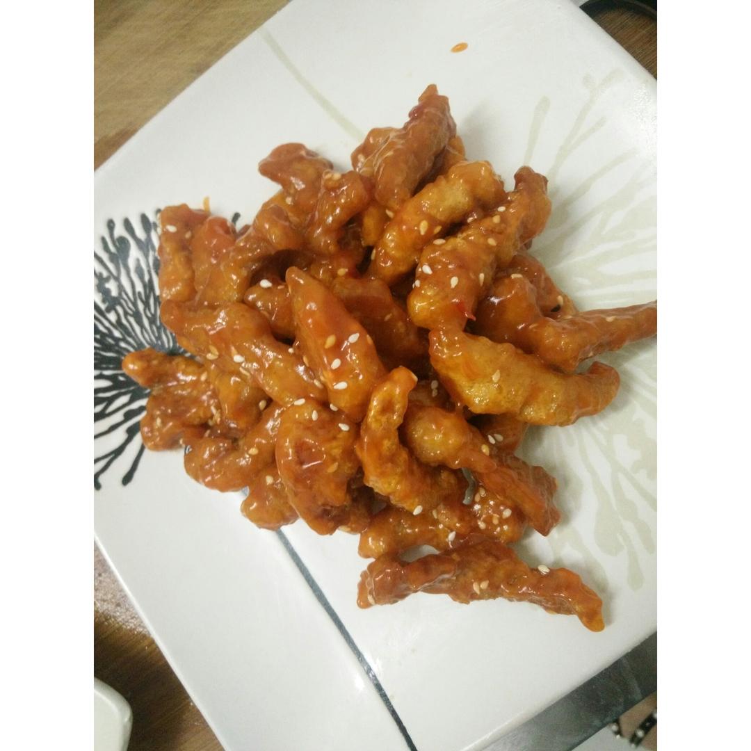 糖醋里脊（附快速万能糖醋汁）