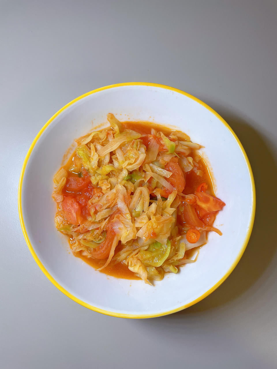 大头菜炒西红柿