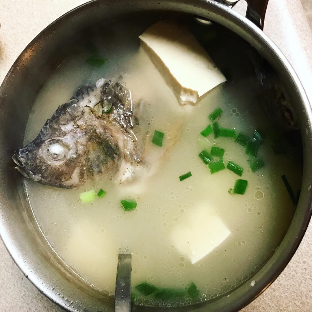 鲜菌奶白鲫鱼汤
