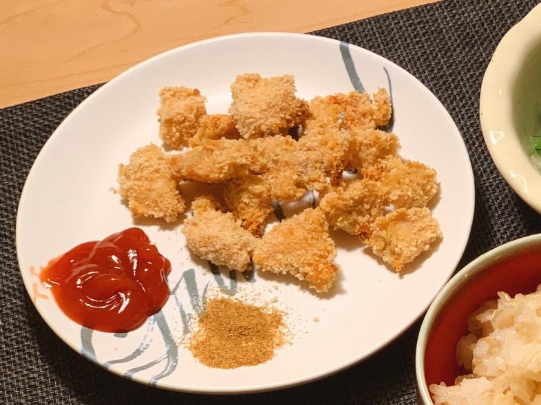 低卡低脂烤箱版鸡米花