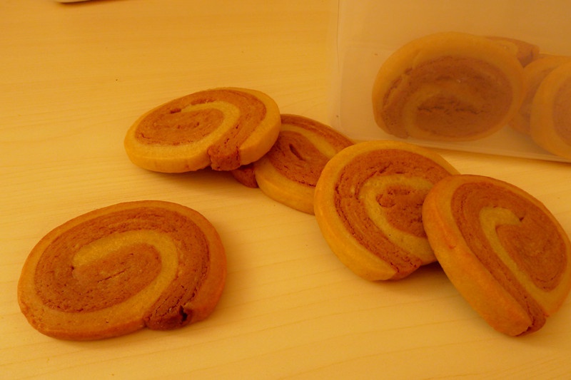 摩卡双色饼干