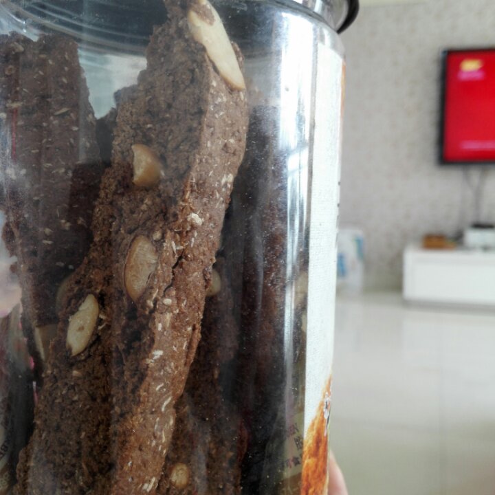 咖啡意大利脆饼-无油黑麦版