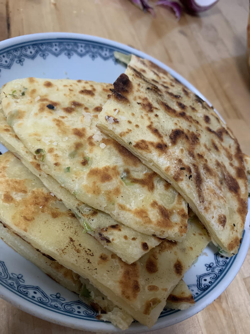 自制葱油饼
