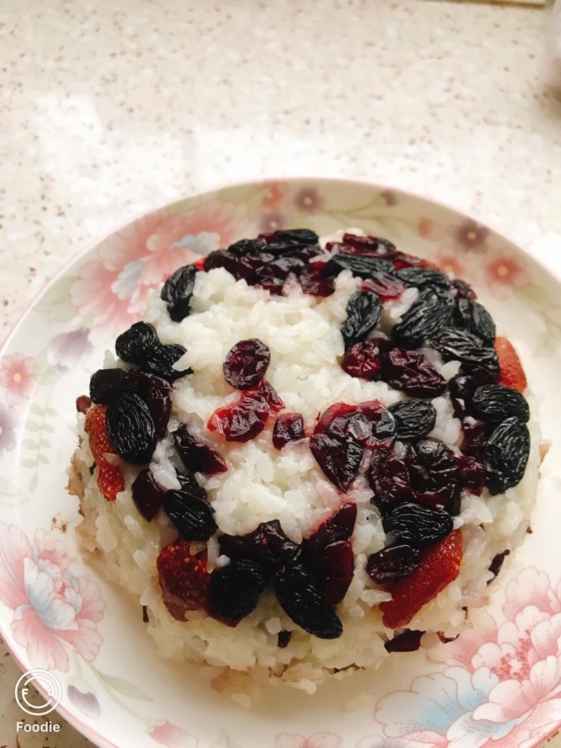 桂花豆沙八宝饭