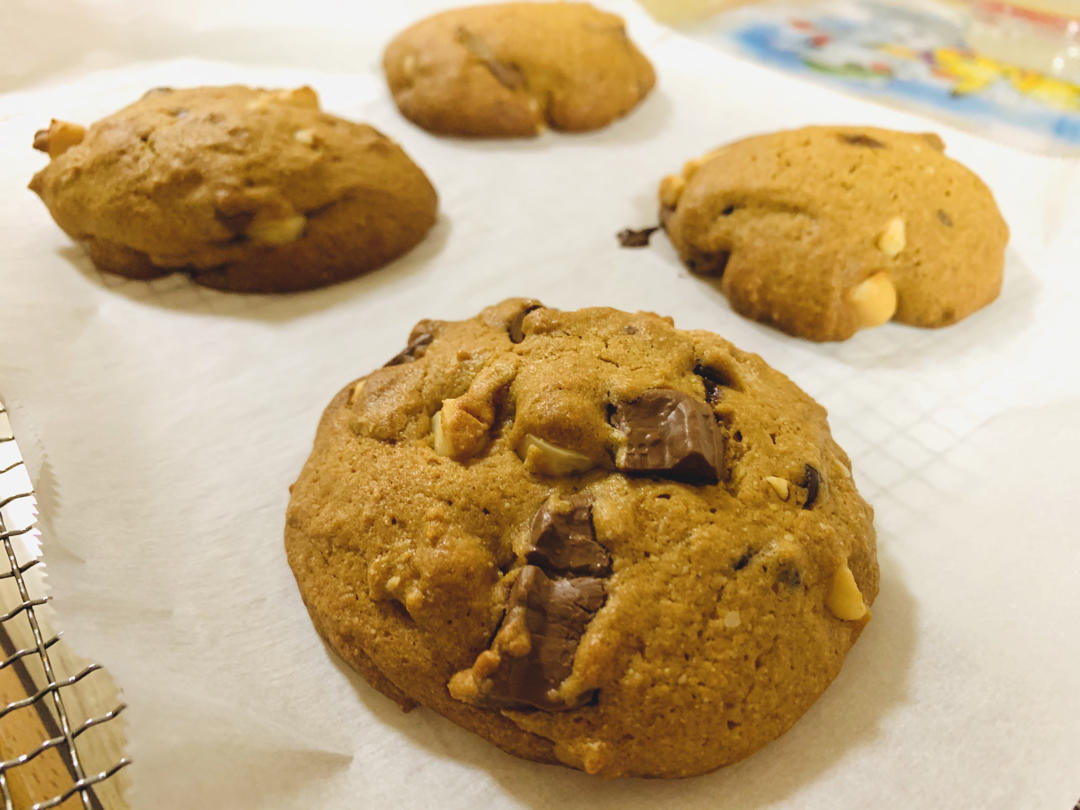 【搬运】巧克力大曲奇（仿Levain Bakery）