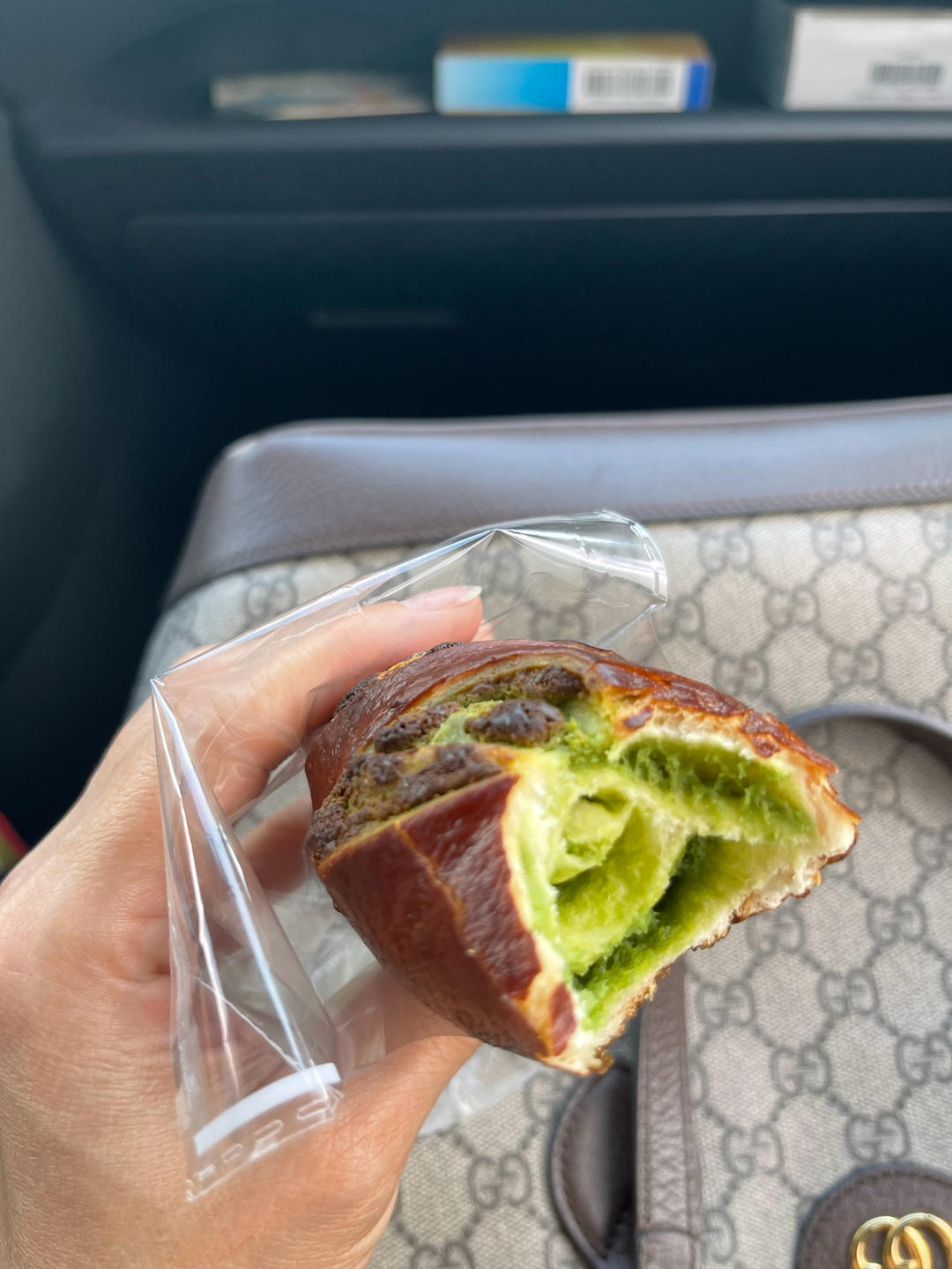 抹茶奶酥碱水包