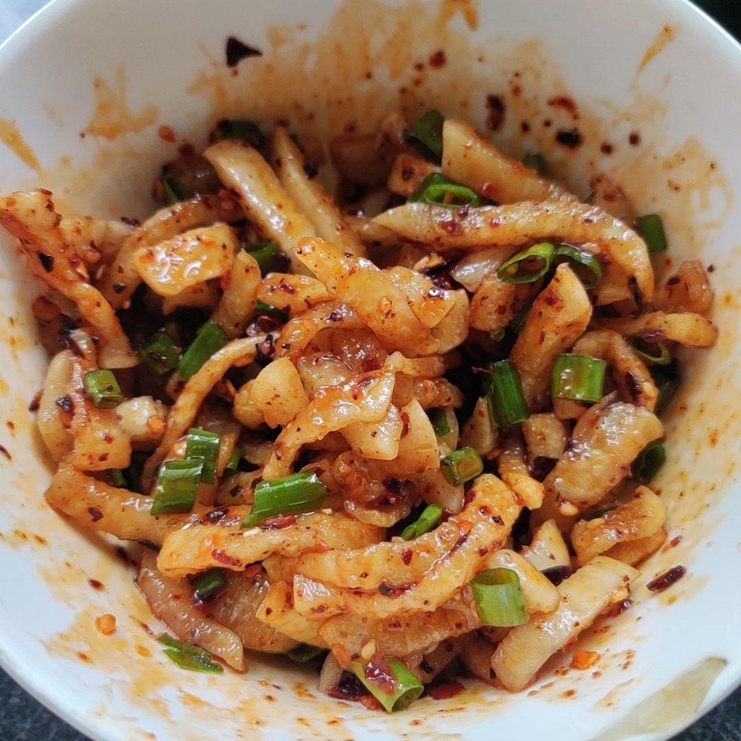四川风味麻辣萝卜干