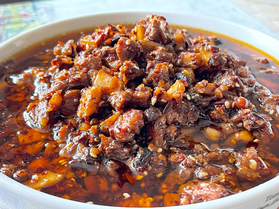 自制牛肉酱（改良版）