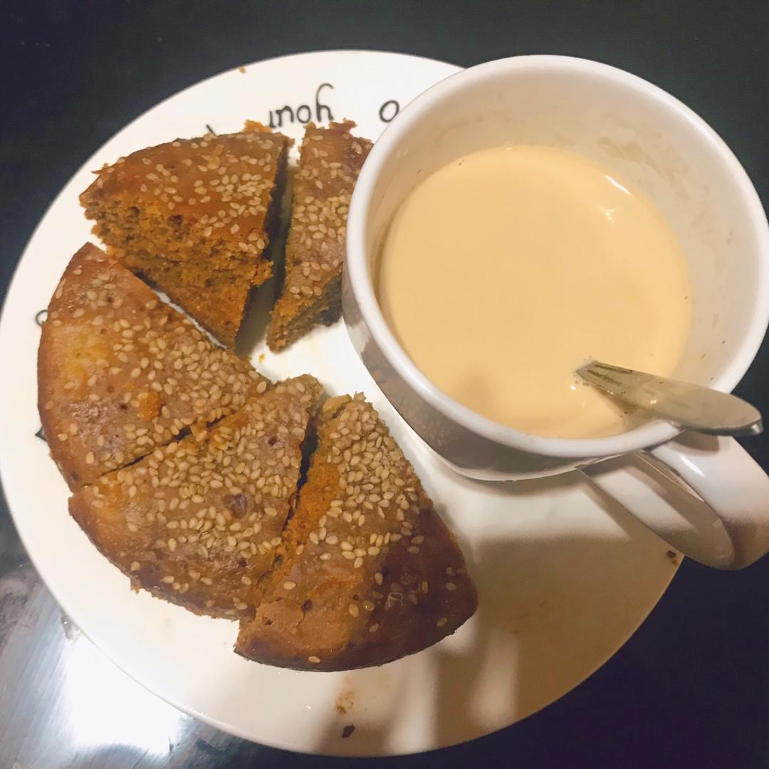 红糖玉米面发糕
