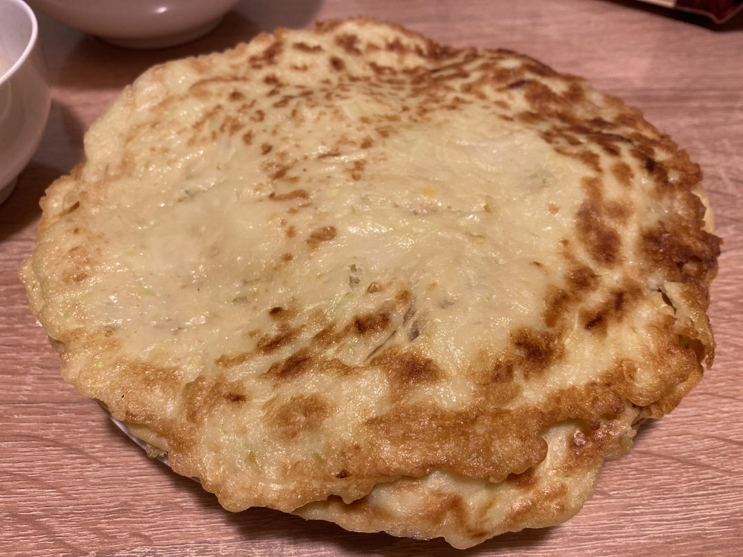 堂妈的西葫芦鸡蛋饼