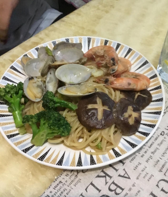 海鲜意面
