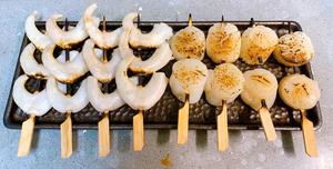 日式烧烤烤鸟贝烤带子烤贝类的做法 步骤6