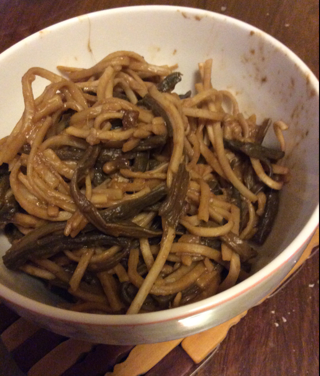 豆角焖面