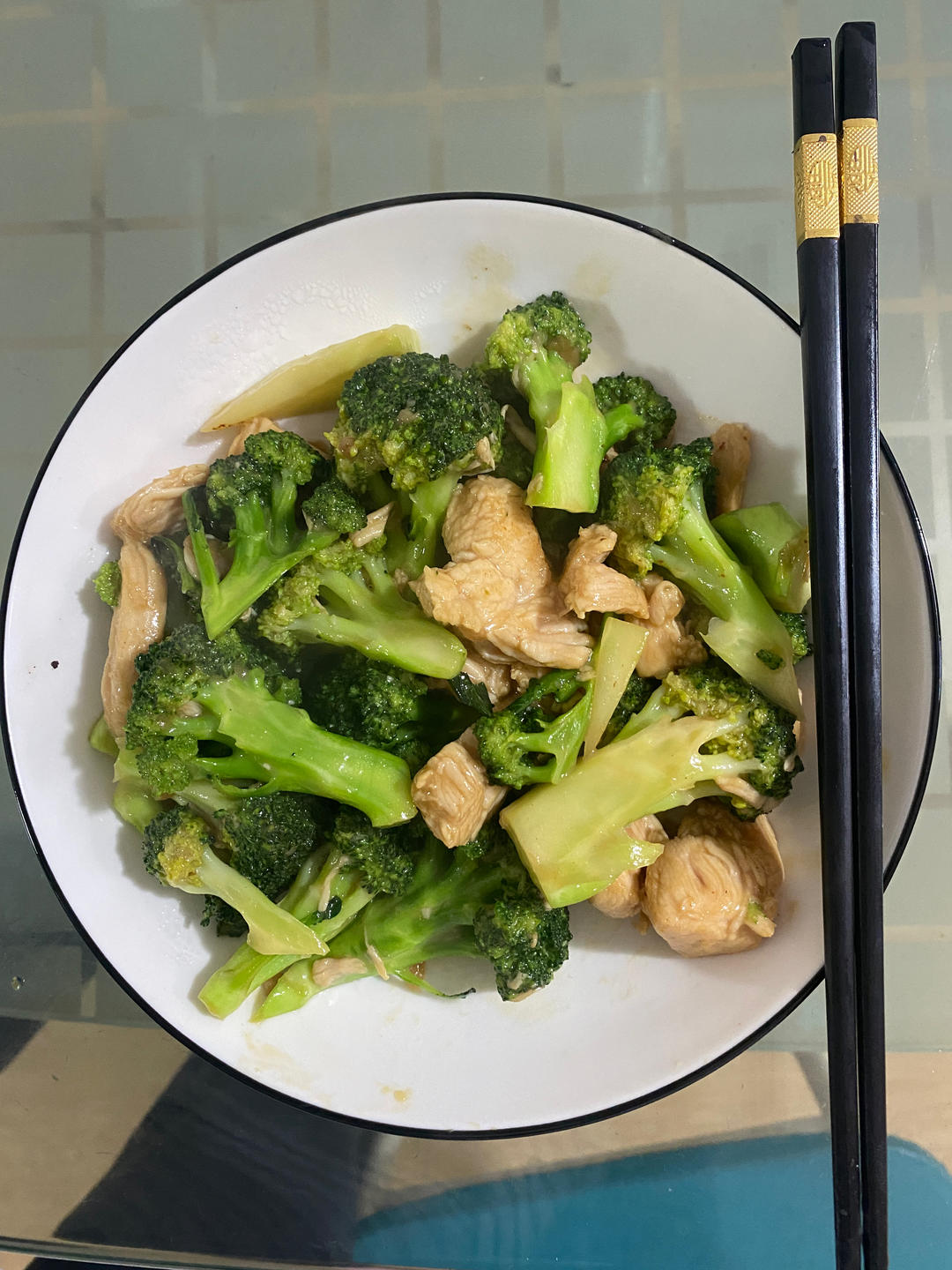 西蓝花炒鸡胸肉