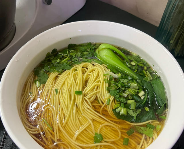 暖胃驱寒阳春面的做法