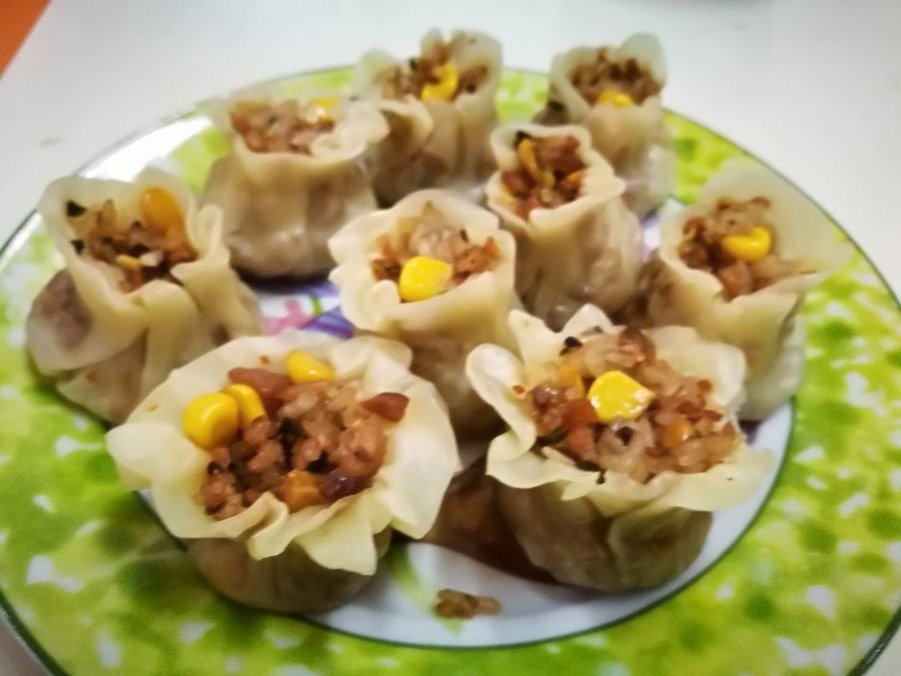 简易糯米烧卖（附烧卖包法）