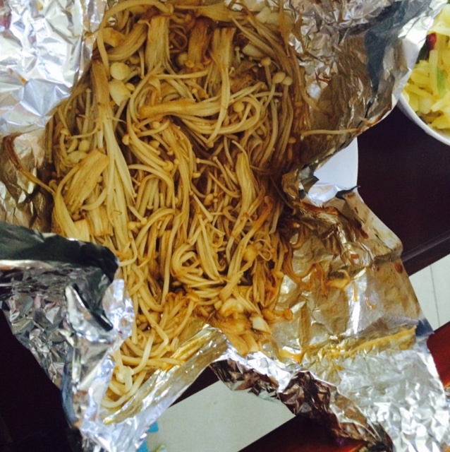 烤金针菇