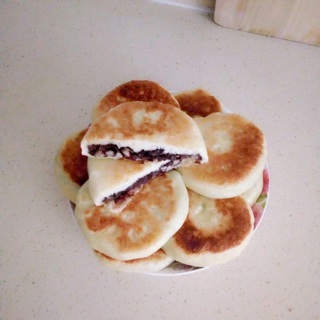 厨房打杂小君欧尼做的红豆饼