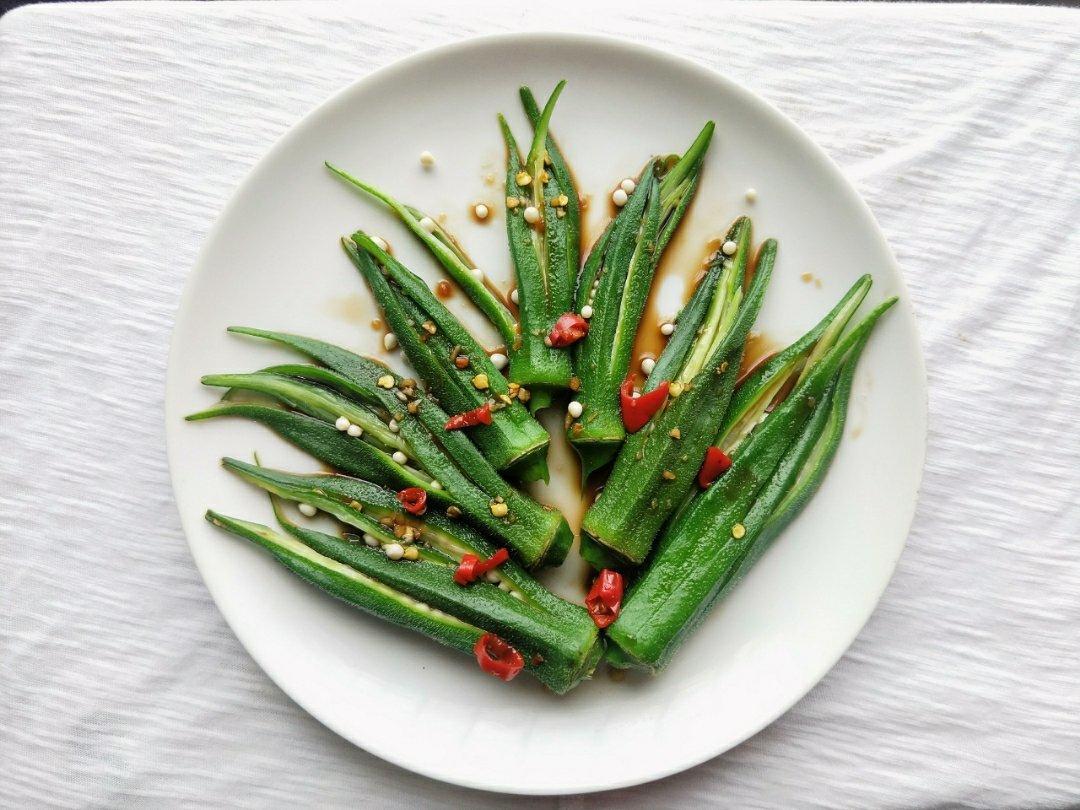 凉拌秋葵