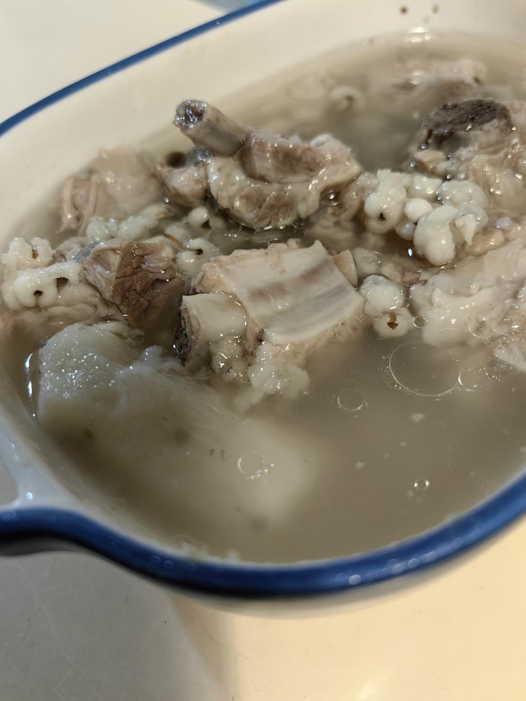 山药薏米排骨汤（高压锅版）