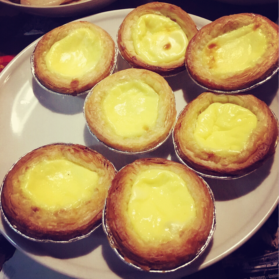 不加淡奶油蛋挞