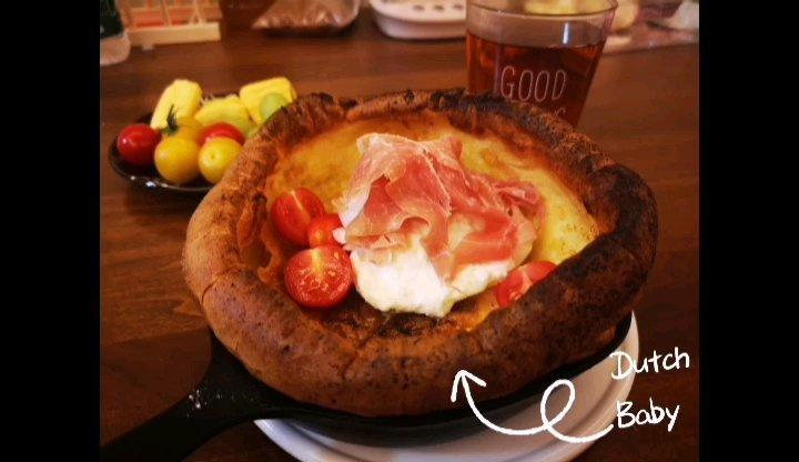 一个鸡蛋的DutchBaby咸甜皆有!