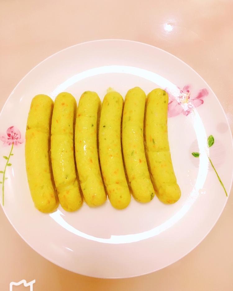 玉米鸡肉肠 宝宝辅食食谱