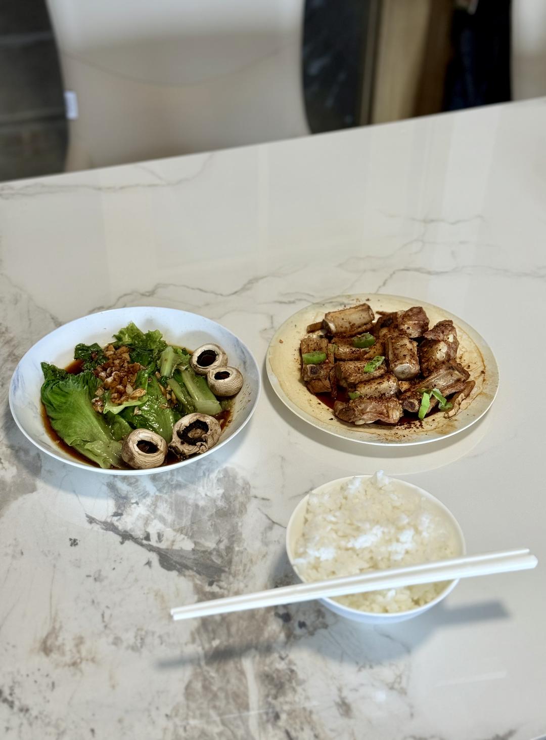 干蒸排骨-喜欢那道焦香味