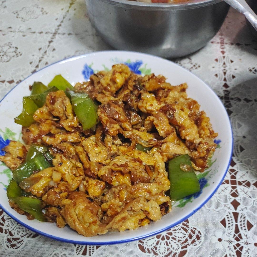 尖椒炒鸡蛋