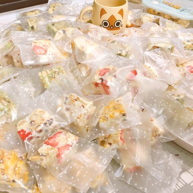雪花酥（雪花饼，牛轧奶芙，奶酥）