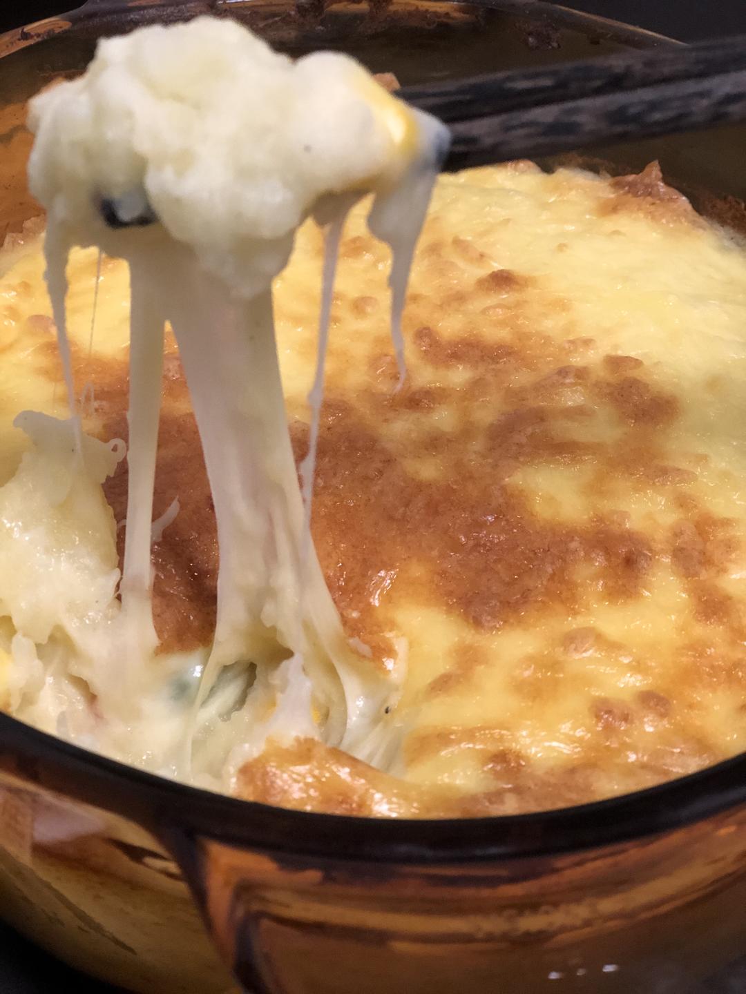 芝士焗土豆泥