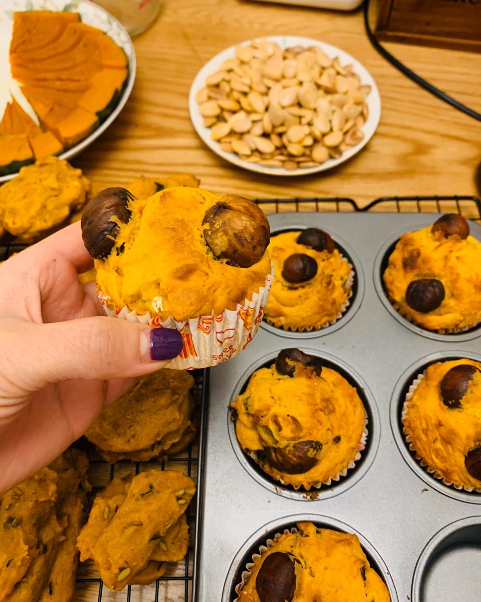 南瓜马芬（无油 无糖版）