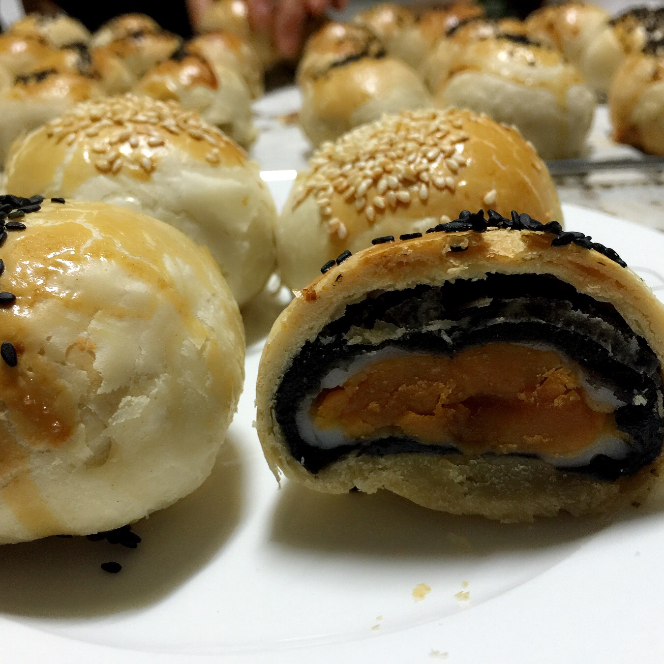 馅中馅酥皮月饼（改良版内附Q皮做法）